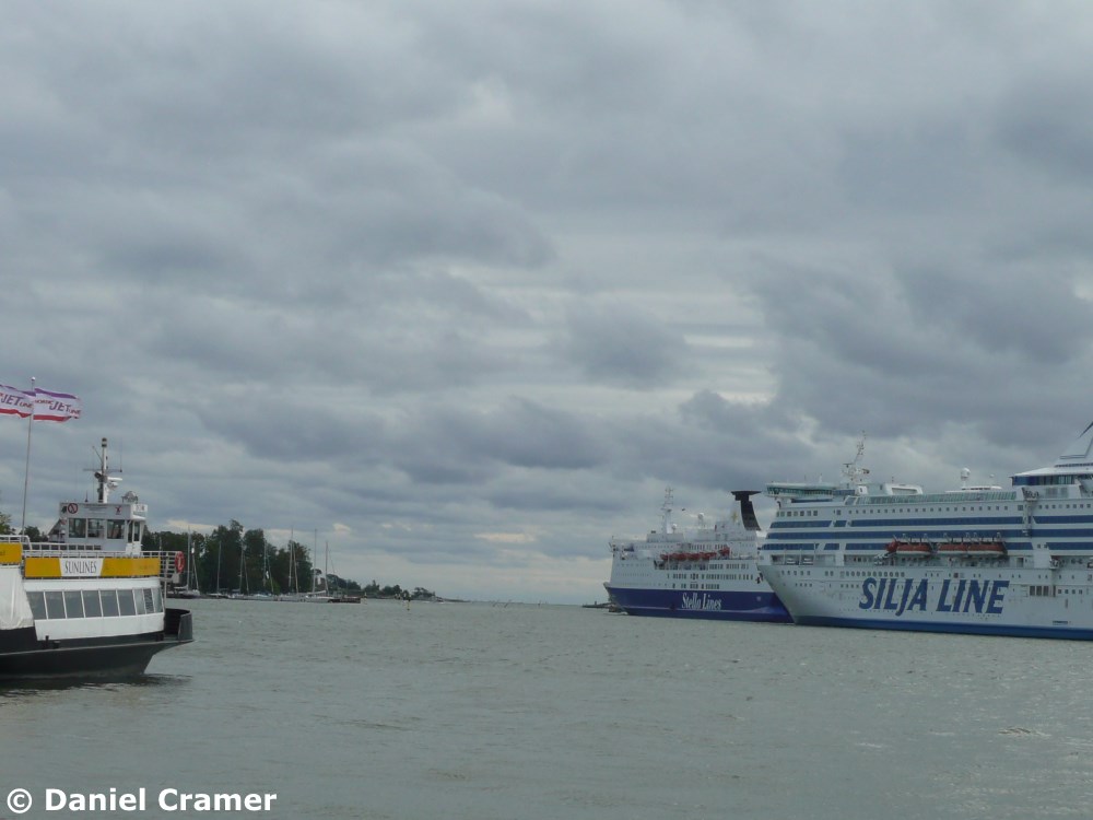 Fährhafen in Helsinki
