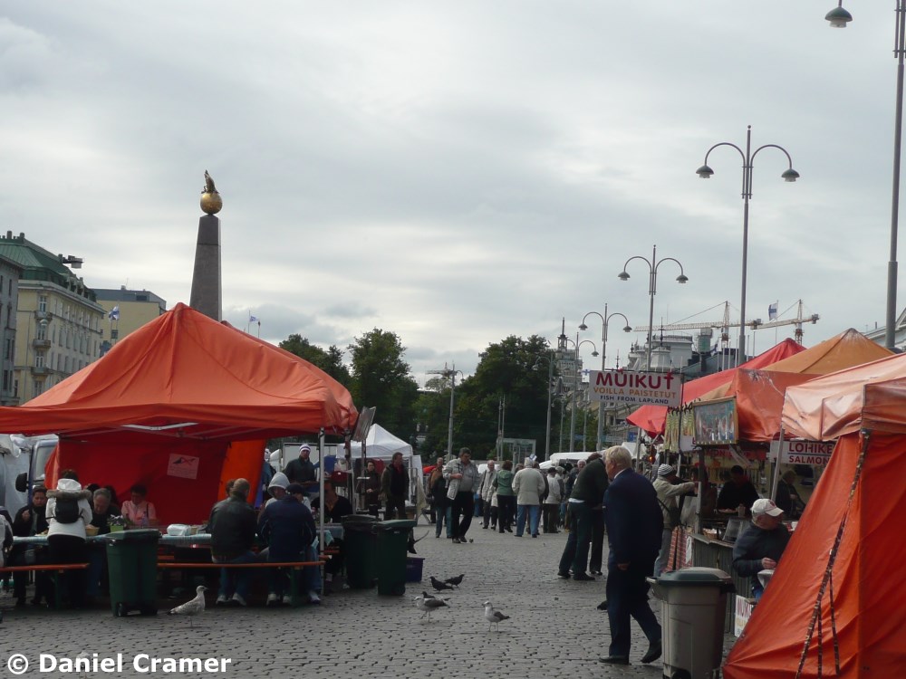 Marktplatz in Helsinki