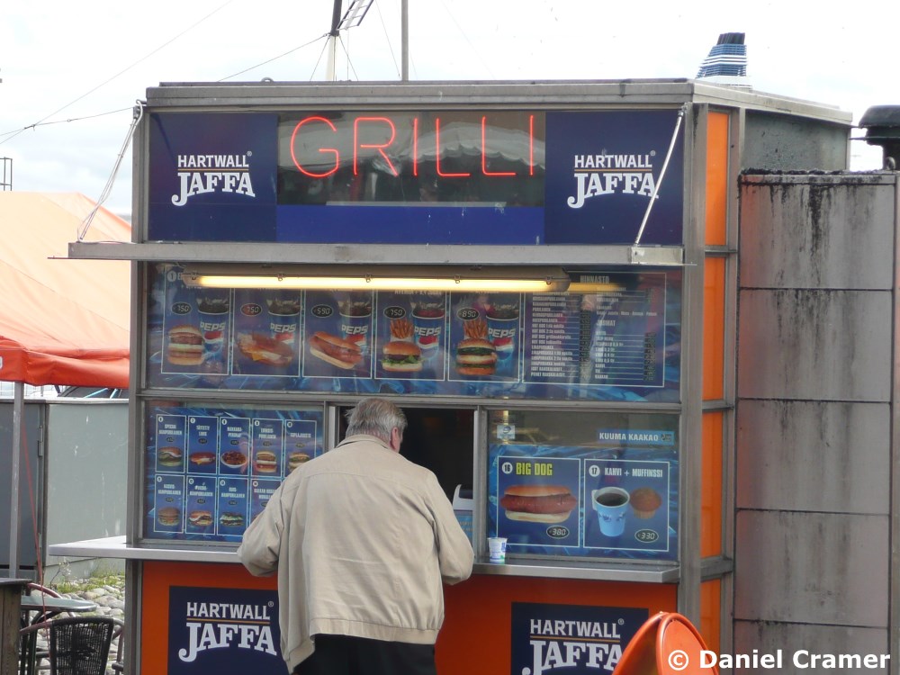 Ein Grilli in Helsinki