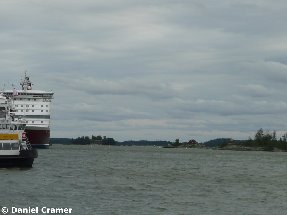 Fährhafen und Schärenküste