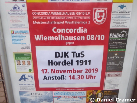 Concordia Wiemelhausen vs. TuS Hordel