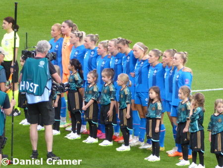 Deutschland(F) vs. Island(F) 4:0, Nations League 2023