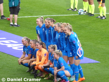 Deutschland(F) vs. Island(F) 4:0, Nations League 2023