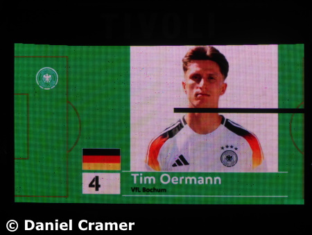 Deutschland U21 vs. D&auml;nemark U21 3:0 Testspiel 2024/2025